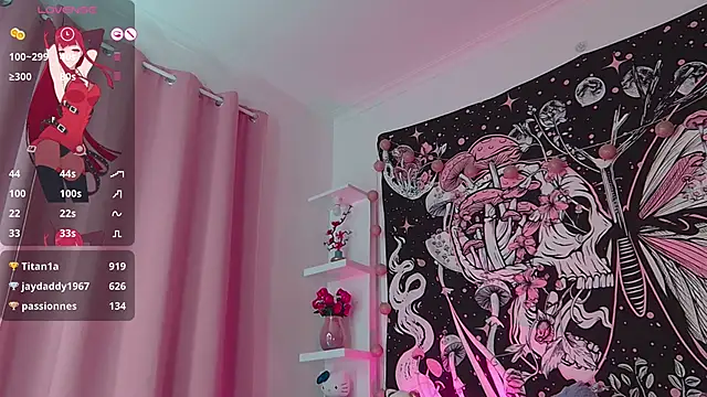 Snapshot of Saturn1a chatting on 03/18/25, 01:10 Saturn1a online show from 03/18/25, 01:10