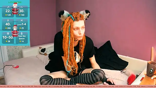 Littlepinkcat online show from 12/15/24, 11:20