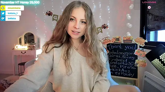 ImKeira online show from 11/30/25, 12:31