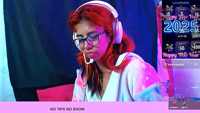 Roxanbunny1 online show from 01/09/25, 06:17