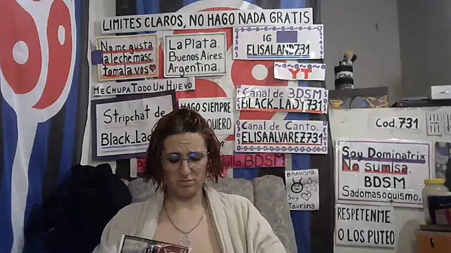 Snapshot of black_lady731 chatting on 06/06/26, 01:05 black lady731 online show from 06/06/26, 01:05