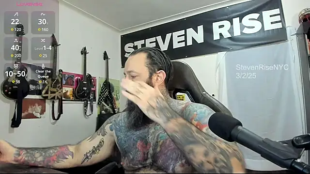 Snapshot of StevenRiseNYC chatting on 03/03/25, 12:58 StevenRiseNYC online show from 03/03/25, 12:58